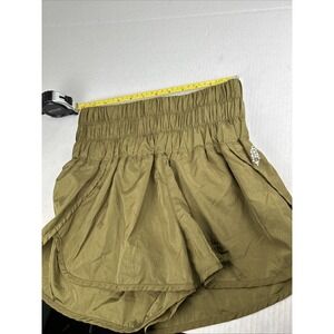 Free‎ People FP Movement women's XS Shorts Olive Green High Waisted New 900